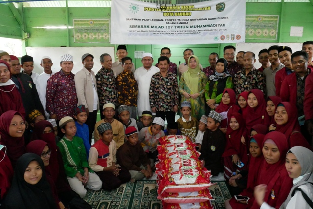 Milad 107 Tahun Muhammadiyah, anjangsana di Pondok Tanfidz Ar-Royan