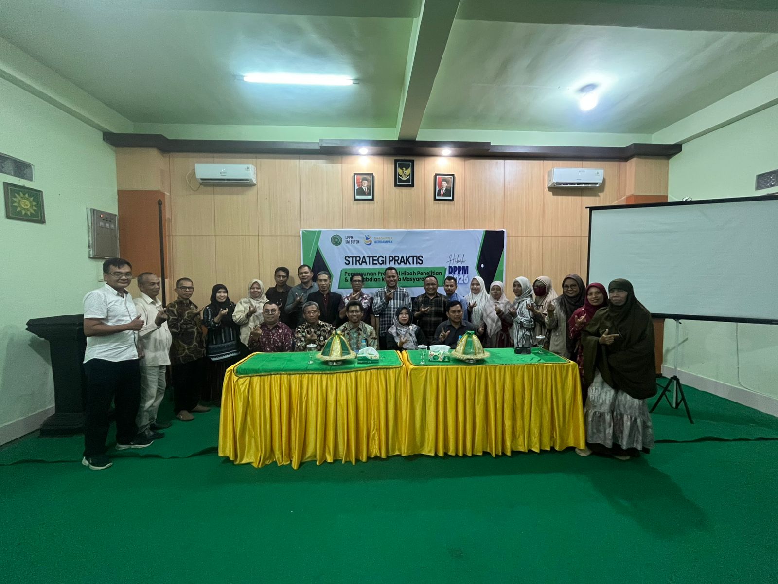LPPM UM Buton Gelar Workshop Strategi Penyusunan Proposal Hibah DPPM 2026