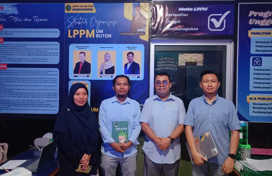 LPPM UM Buton Gelar Rapat Internal Bahas Pengembangan Website SIPENMAS