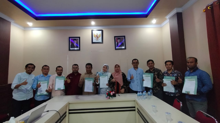 Penandatangan Pendanaan Hibah  DRTPM Dosen UM Buton 2023